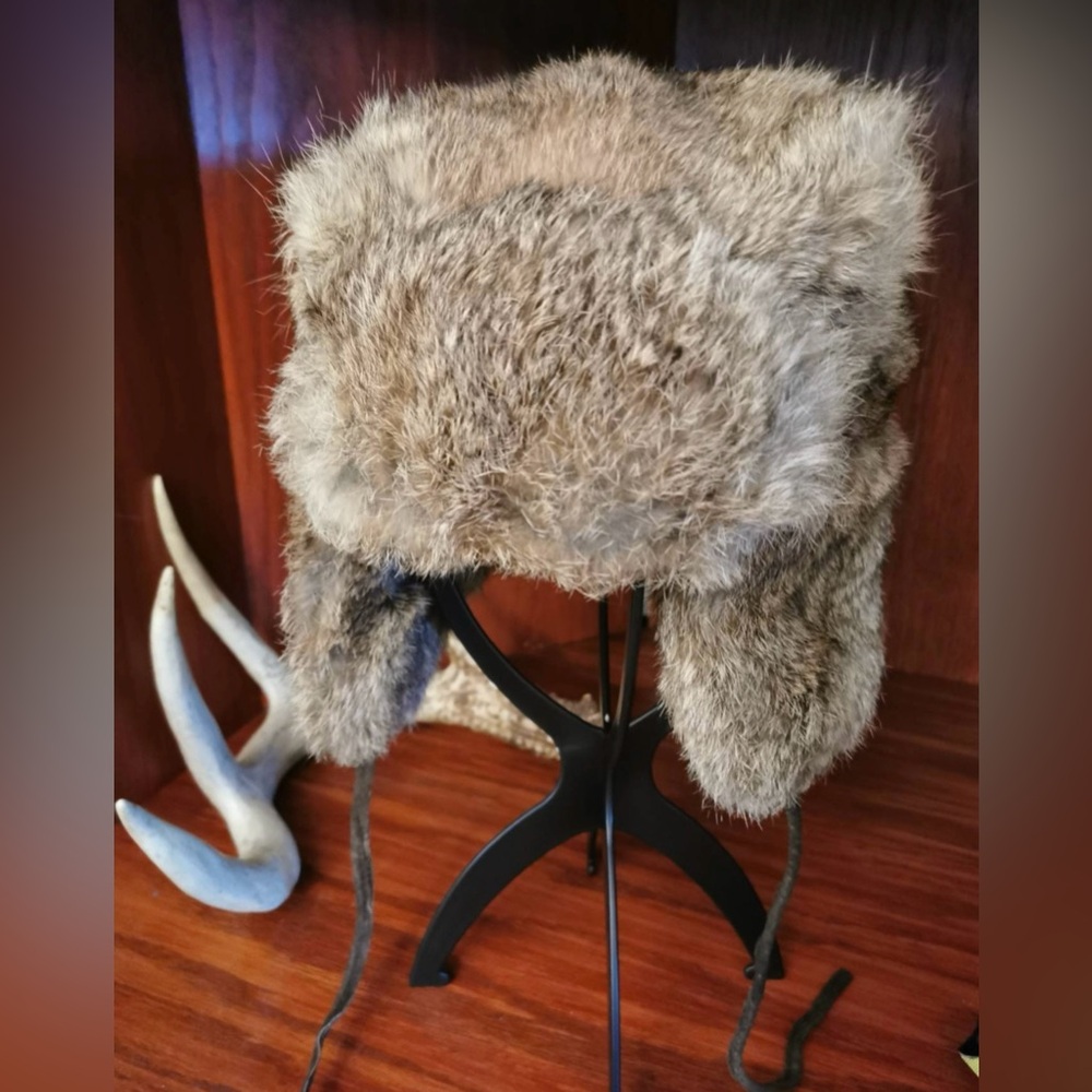 Ganka GKS real Rabbit fur Hat